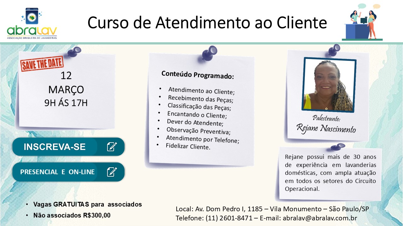 Cursos abralav 2025 - cabilavi