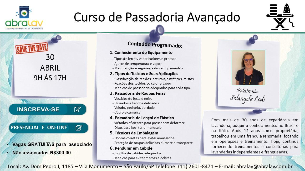 Cursos abralav 2025 - cabilavi