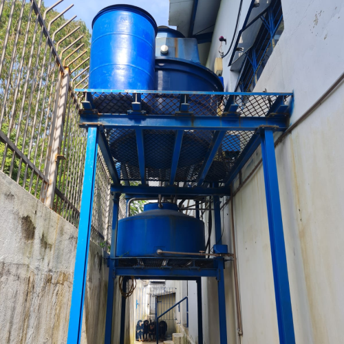 Sistema de Reuso da agua Fabrica Cabilavi