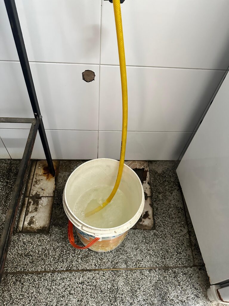 reaproveitamento da agua para lavagem do refeitorio - cabilavi 2