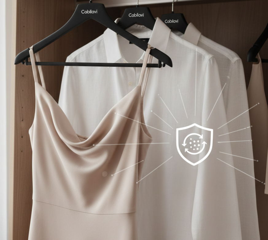 Cabides reforçados para roupas de festas cabilavi