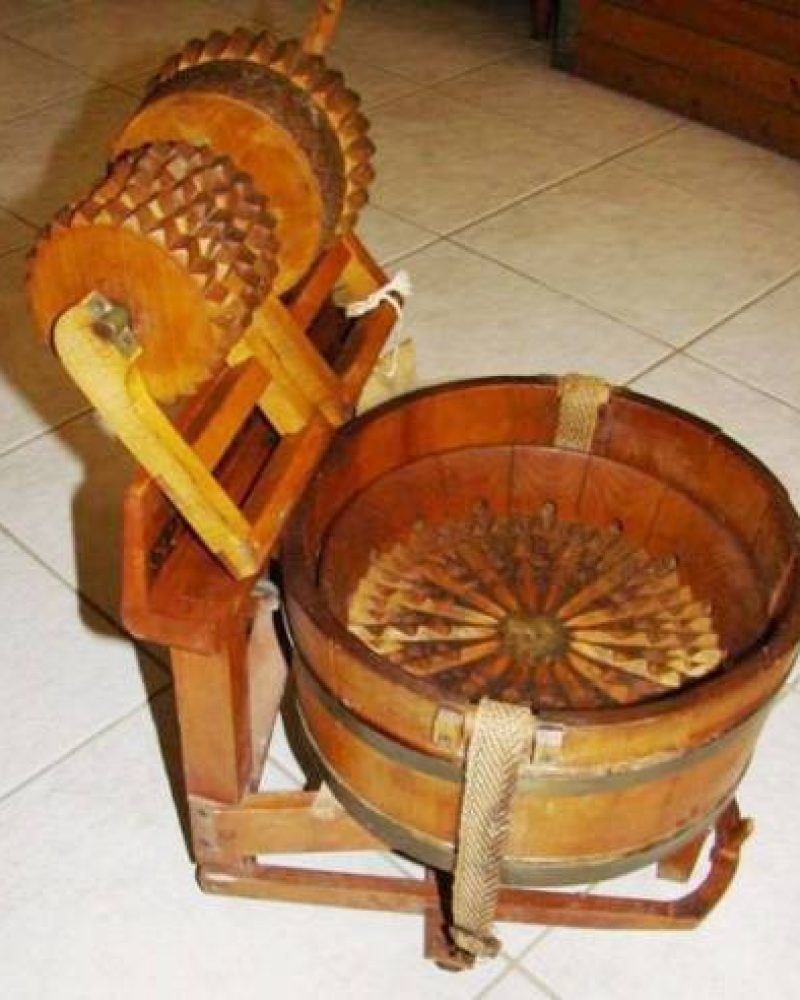 Maquina de lavar Modelo patenteado em 1857 - cabilavi