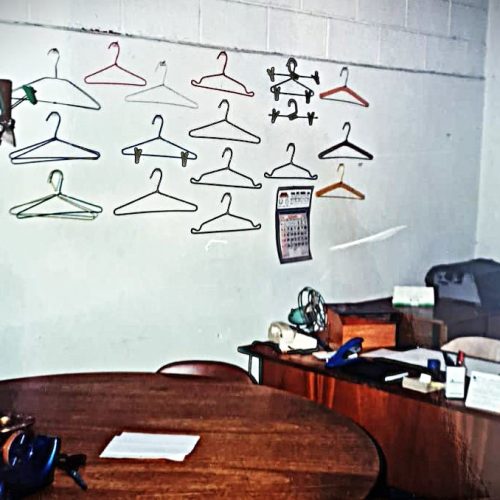 Modelos dos primeiros cabides da Cabilavi